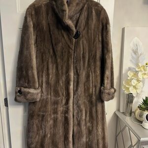 Chic Mink Fur Coat